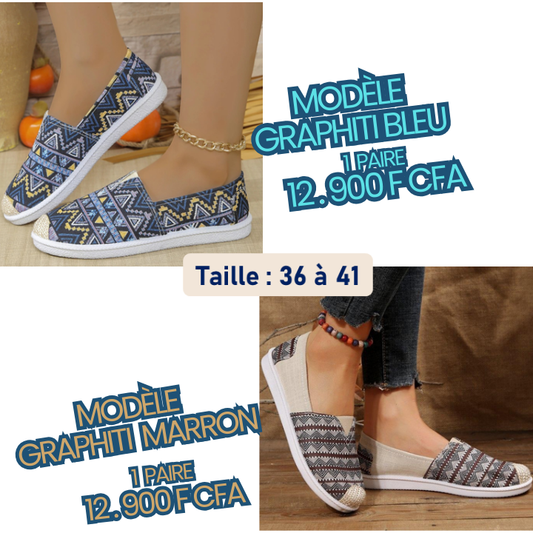 Espadrilles 2.0- Confort, Style & Originalité à vos pieds
