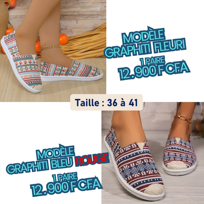 Espadrilles 2.0- Confort, Style & Originalité à vos pieds